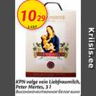 Allahindlus - KPN valge vein Liebfraumilch, Peter Mertes, 3 l