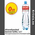 Allahindlus - Mineraliseeritud lauavein Suliko, 1,5 l