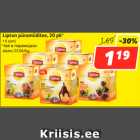 Allahindlus - Lipton püramiiditee, 20 pk*
• 6 sorti
