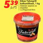 Allahindlus - Kikas Talvegrill
kalkunilihast, 1 kg