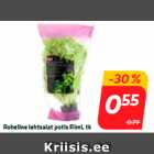 Roheline lehtsalat potis Rimi, tk