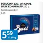 PERUGINA BACI ORIGINAL DARK KOMMIKARP 150 g