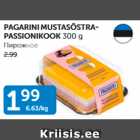 Allahindlus - PAGARINI MUSTASÕSTRA-PASSIONIKOOK 300 g