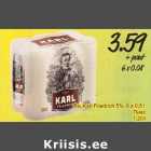 Allahindlus - Õlu Karl Friedrich 5%, 6 x 0,5l