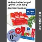 Allahindlus - Krabimaitselised pulgad Optima Linija, 300 g