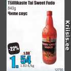 Tšillikaste Tai Sweet Fudo 840 g