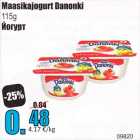 Allahindlus - Maasikajogurt Danonki 115 g