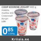 COOP KOORENE JOGURT 400 G