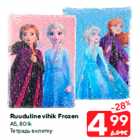 Ruuduline vihik Frozen

