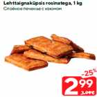 Lehttaignaküpsis rosinatega, 1 kg
