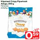 Küpsised Crispy Piparkook
Adugs, 250 g
