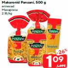 Makaronid Panzani, 500 g

