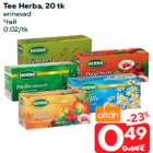 Tee Herba, 20 tk

