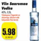 Allahindlus - Viin Saaremaa Vodka 40%, 0,5L