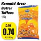 Allahindlus - Kommid Arcor Butter Toffees