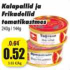 Allahindlus - Kalapallid ja Frikadellid tomatikastmes 