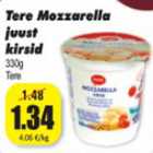 Allahindlus - Tere Mozzarella juust kirsid