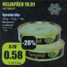 Sprotid õlis 160g/112g