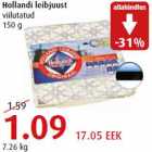 Allahindlus - Hollandi leibjuust viilutatud 150 g