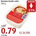 Allahindlus - Mamma Itaalia salat 200 g