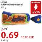 Allahindlus - Leibur Kuldne täisteraröstsai 500 g