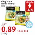 Allahindlus - D`aucy Fit Mix brokkoli, ubadega 400 g