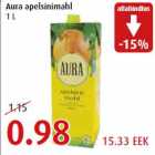 Aura apelsinimahl 1 L