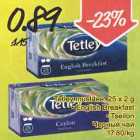 Allahindlus - Tetley must tee, 25 x 2 g . English Breakfast . Tseilon