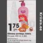 Allahindlus - Käteseep pumbaga, lastele, Princess, 400 ml