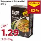 Allahindlus - Rannarootsi frikadellid
350 g