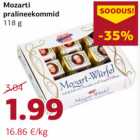 Mozarti
pralineekommid
118 g