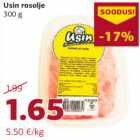 Allahindlus - Usin rosolje
300 g