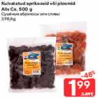 Kuivatatud aprikoosid või ploomid Alis Co, 500 g