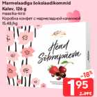 Marmelaadiga šokolaadikommid Kalev, 126 g