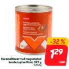 Karamelliseeritud magustatud
kondenspiim Rimi, 397 g