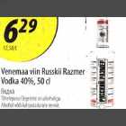 Allahindlus - Vahemaa viin Russkii Razmer Vodka 40%, 50cl