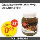 Allahindlus - Šokolaadikreem Mio Delizzi, 400 g