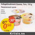 Allahindlus - Kohupiimakreem Emma, Tere, 150 g