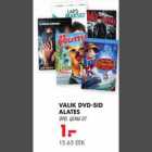 Allahindlus - Valik DVD-sid