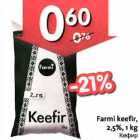 Farmi keefir, 2,5%, 1kg