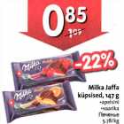 Milka Jaffa küpsised, l47 g .apelsini .vaarika