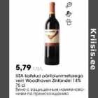 Allahindlus - USA kaitstud päritolunimetusega
Vein Woodhaven Zinfondel I4%
75 cl