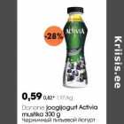 Allahindlus - Danone joogijogurt Activia mustika 300 g