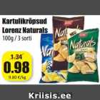 Allahindlus - Kartulikrõpsud
Lorenz Naturals