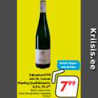 Allahindlus - Saksamaa KPN
vein Dr. Loosen
Riesling Qualitätswein,
8,5%, 75 cl**