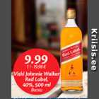 Allahindlus - Viski Johnnie Walker red Label