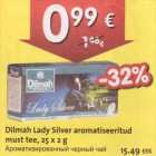 Allahindlus - Dilmah Lady Silver aromatiseeritud must tee