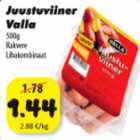 Allahindlus - Juustuviiner Valla 500g