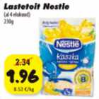 Allahindlus - lastetoit Nestle (al 4 elukuud) 230g