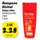 Allahindlus - Šampoon Elvital Color-vive 250ml